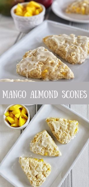 Mango Almond Scones