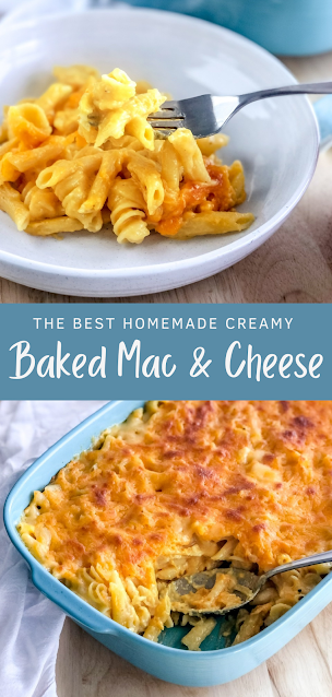 Homemade Baked Creamy Mac & Cheese | Donuts2Crumpets