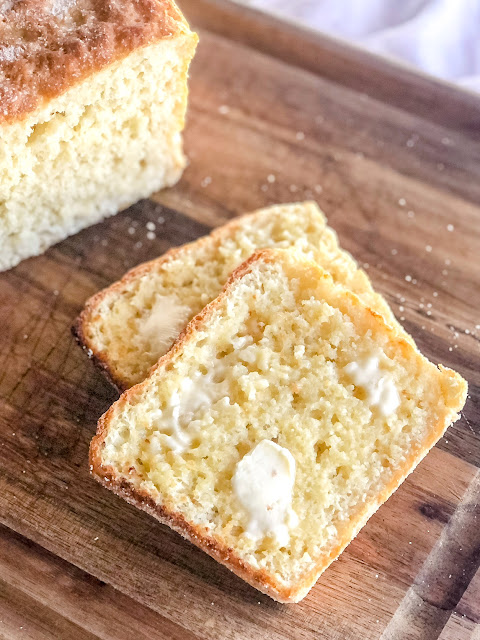 Toasted English Muffin Bread with Butter