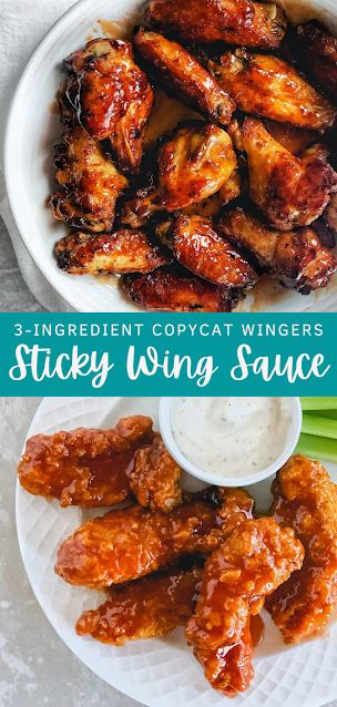 Copycat Wingers Amazing Sticky Wing Sauce | Donuts2Crumpets