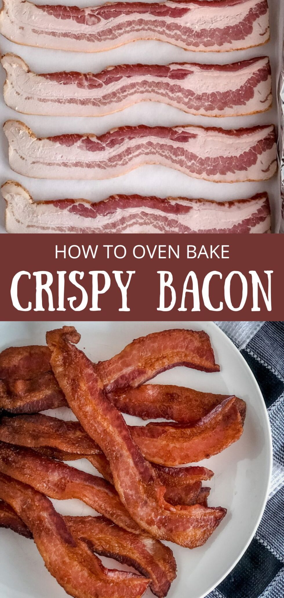 How To Cook Crispy Bacon In The Oven | Donuts2Crumpets