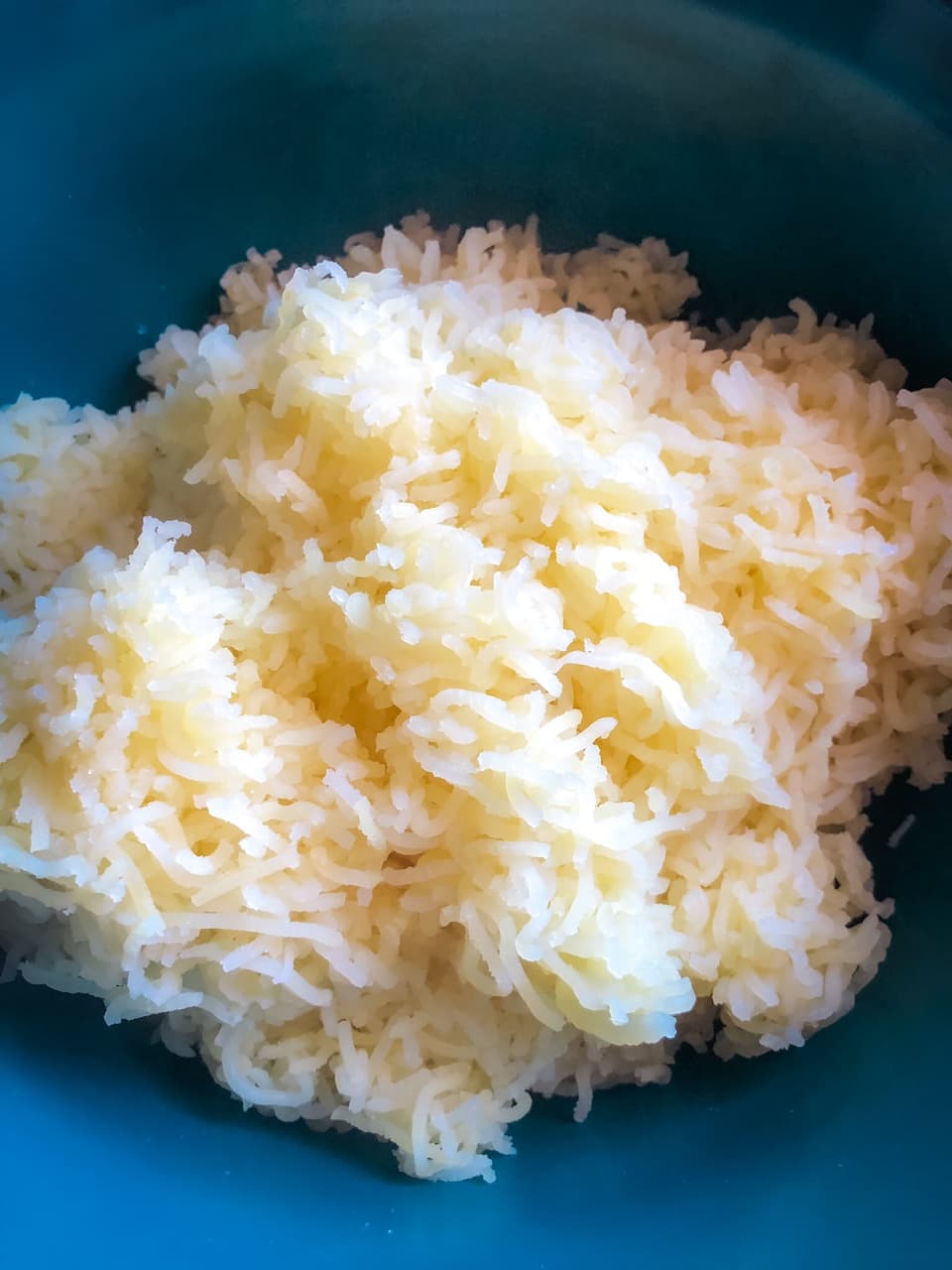 riced potatoes
