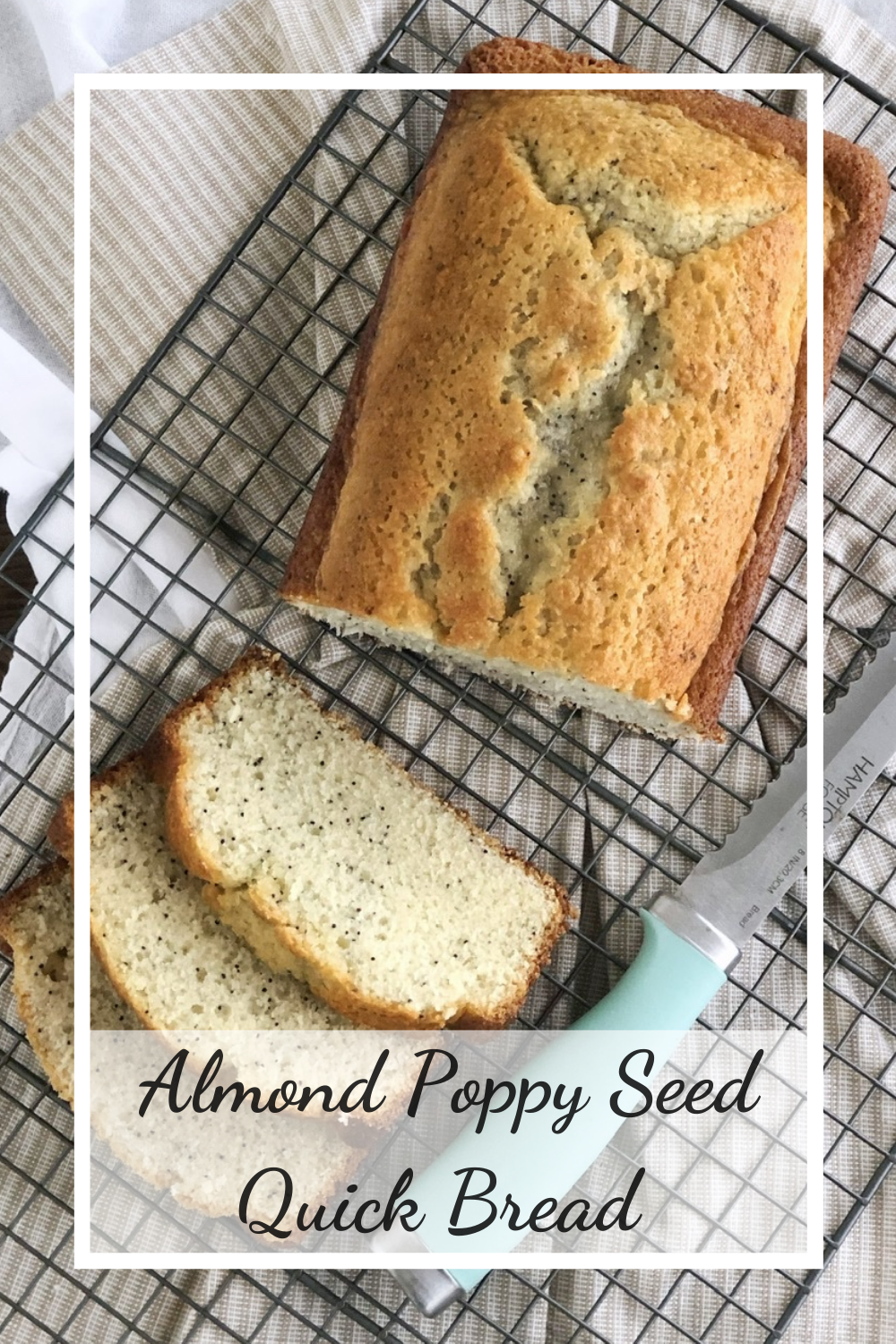 almond poppy seed loaf
