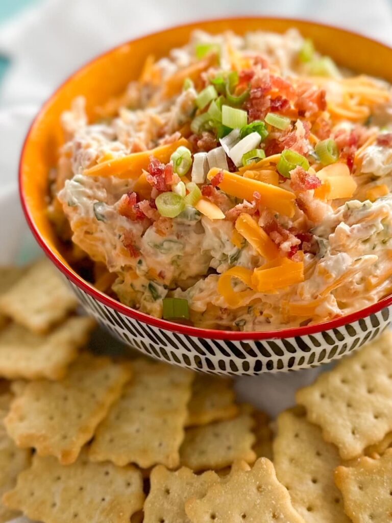 dip with crackers