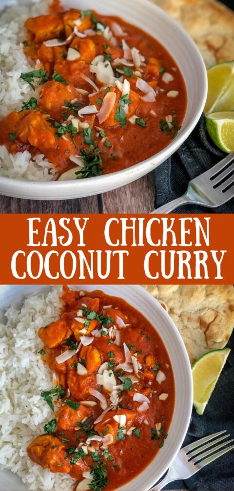 Quick & Easy Chicken Coconut Curry | Donuts2Crumpets