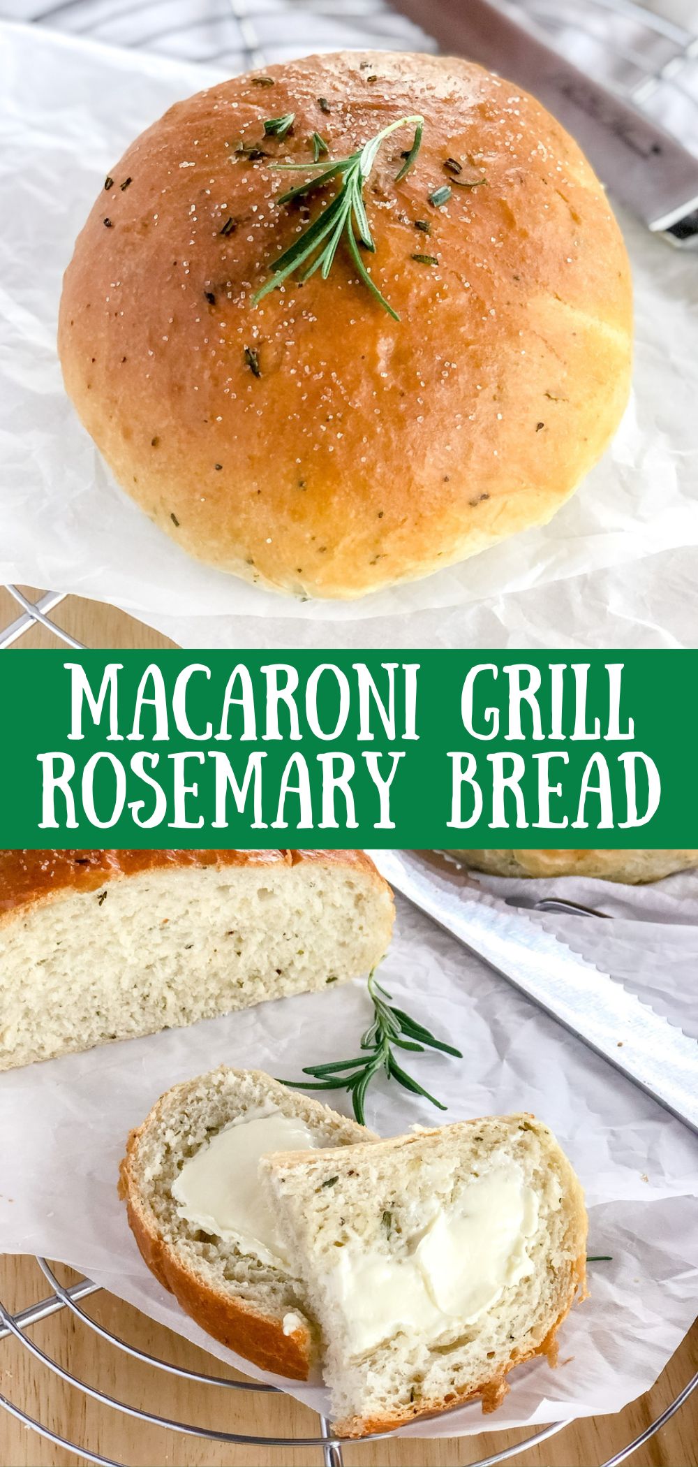 macaroni grill rosemary bread