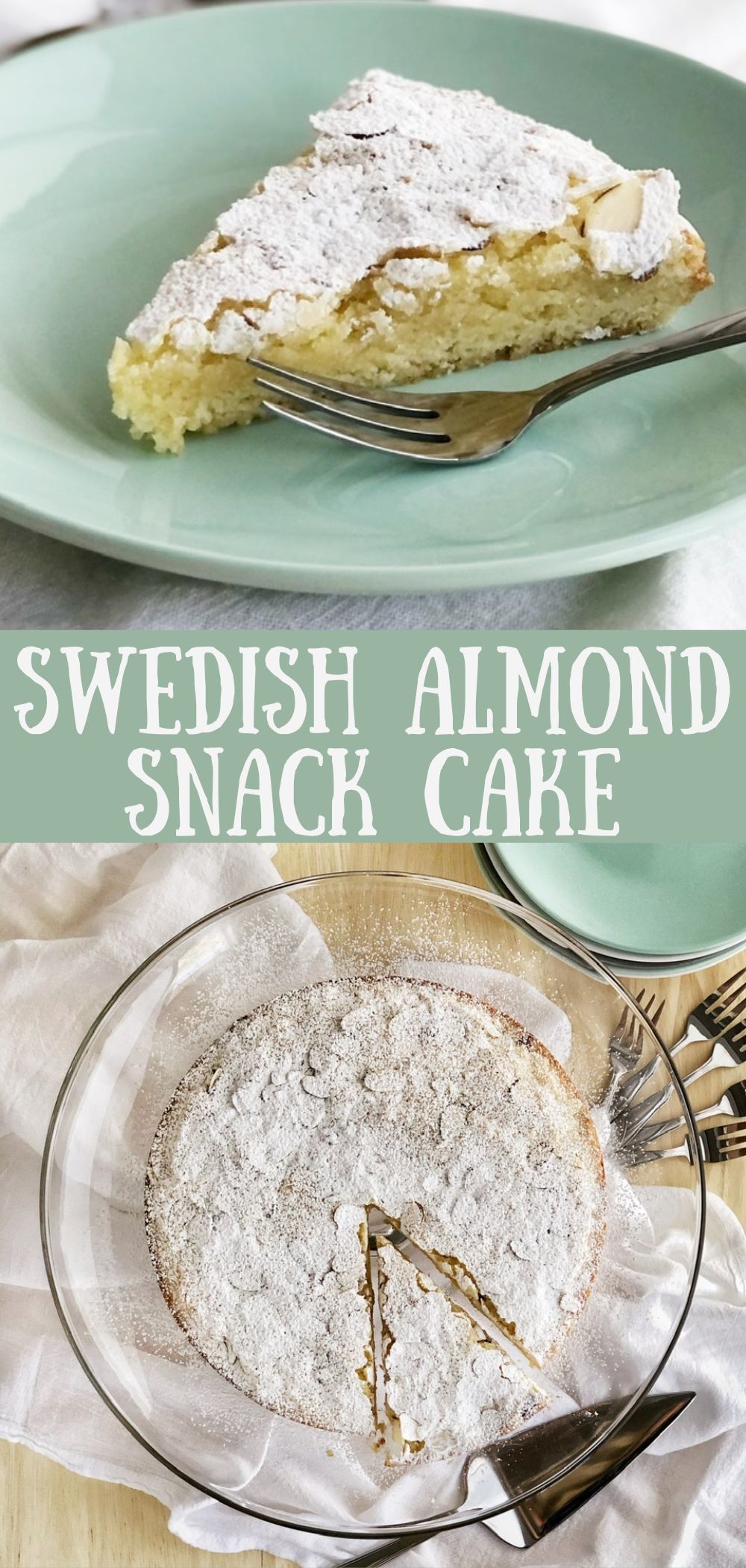 swedish almond snack cake
