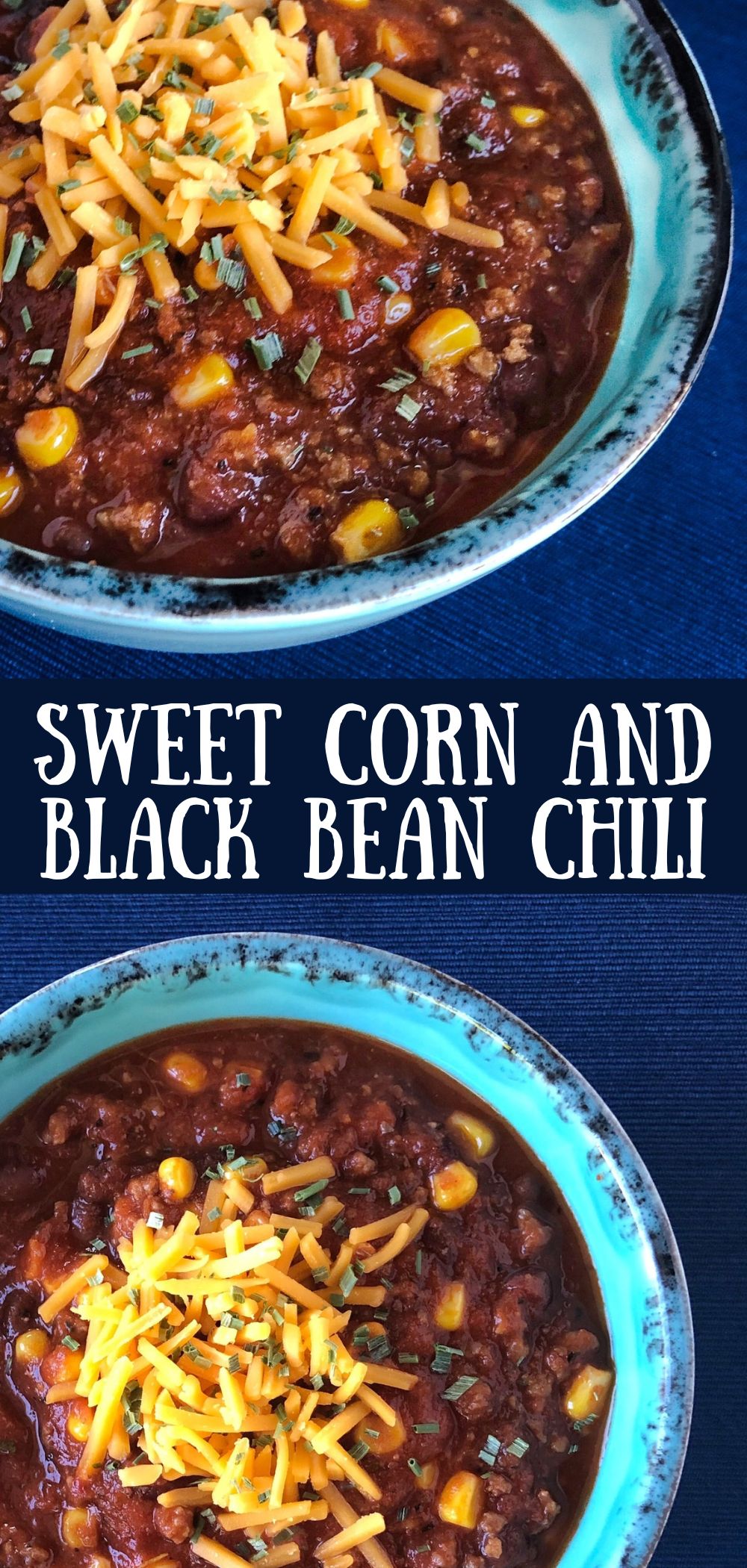 sweet corn and black bean chili