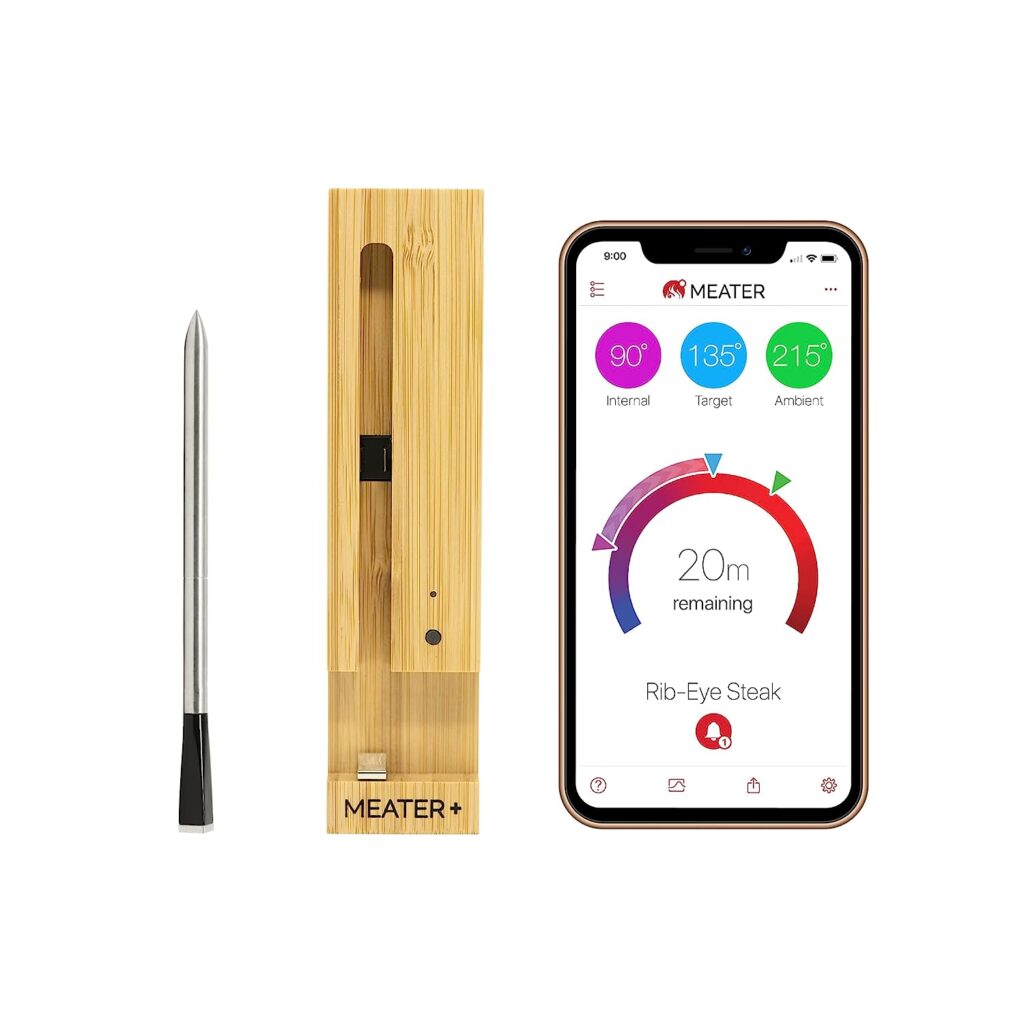 meater plus wireless smart meat thermometer