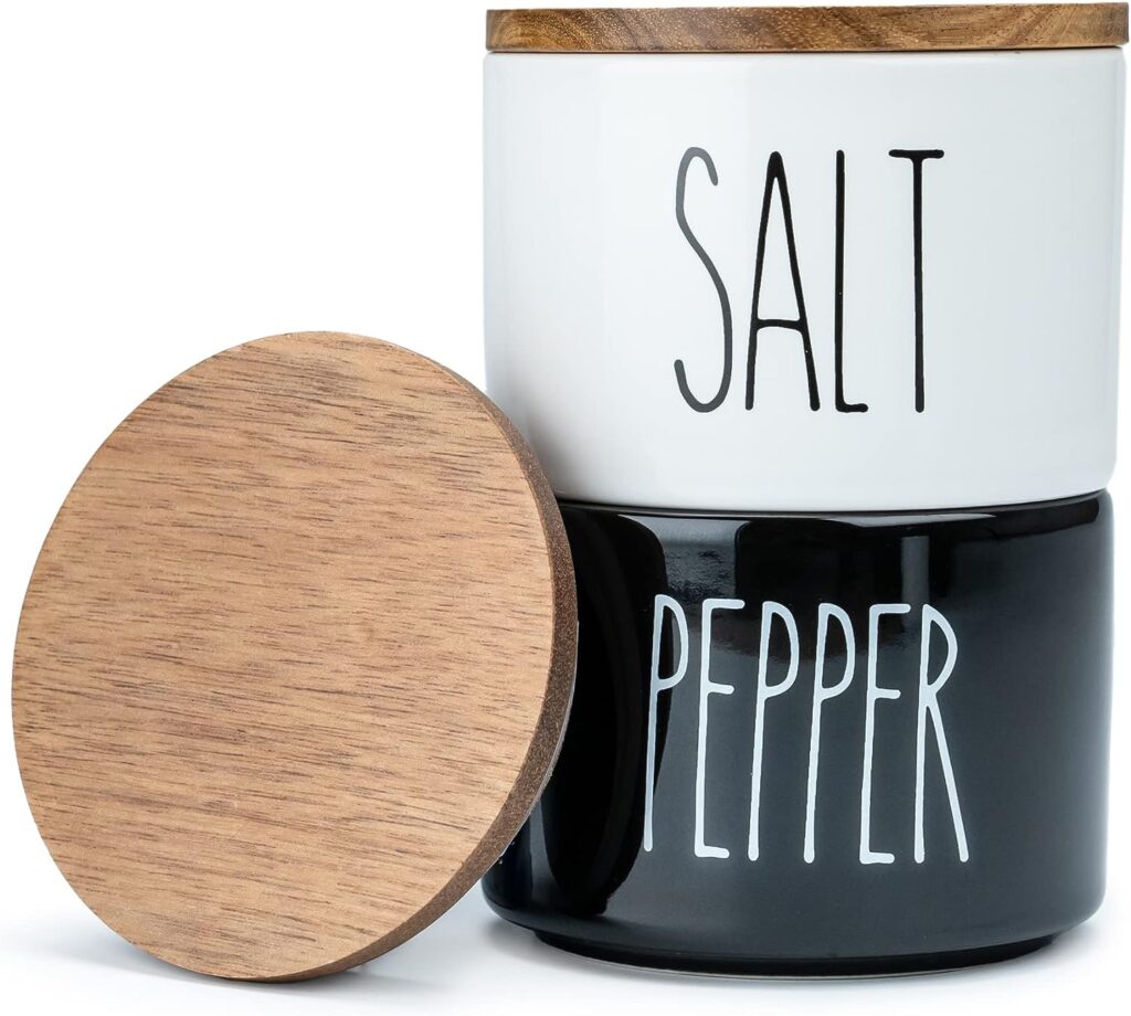 salt and pepper pots