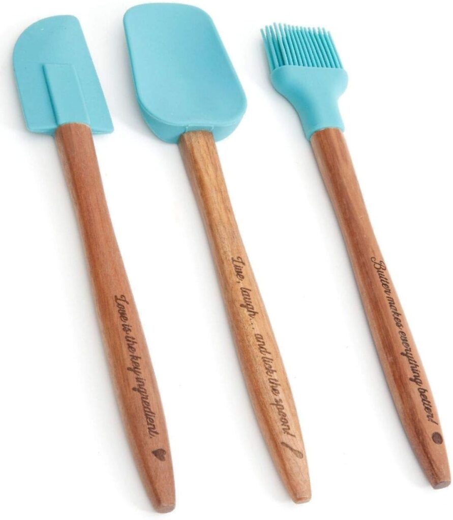 basting brush and spatulas