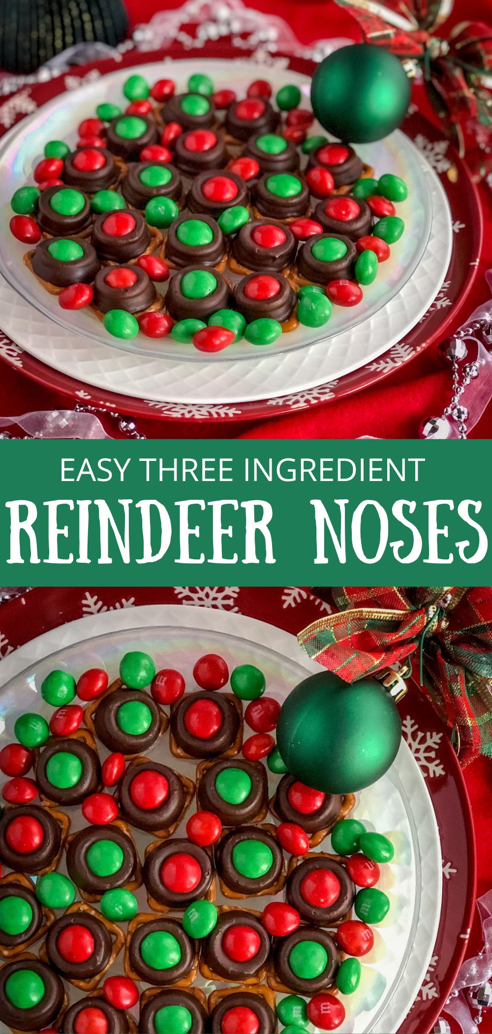 easy three ingredient reindeer noses