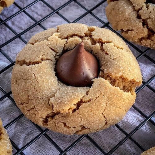 peanut butter blossoms cookies