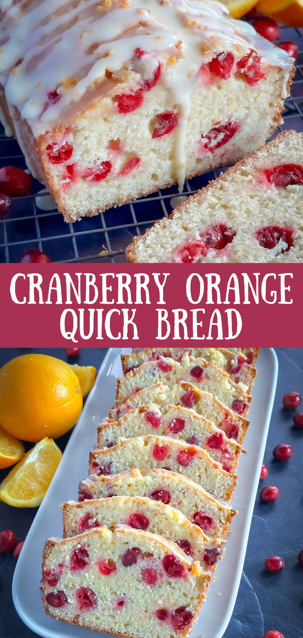 cranberry orange quick bread