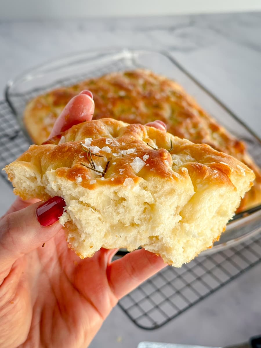 rosemary sea salt focaccia 2