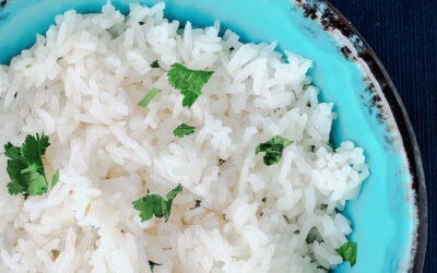 Instant Pot Copycat Chipotle Cilantro Lime Rice