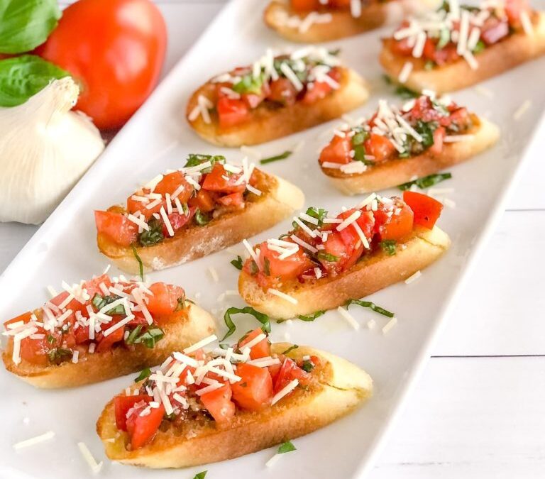 Tomato & Basil Bruschetta