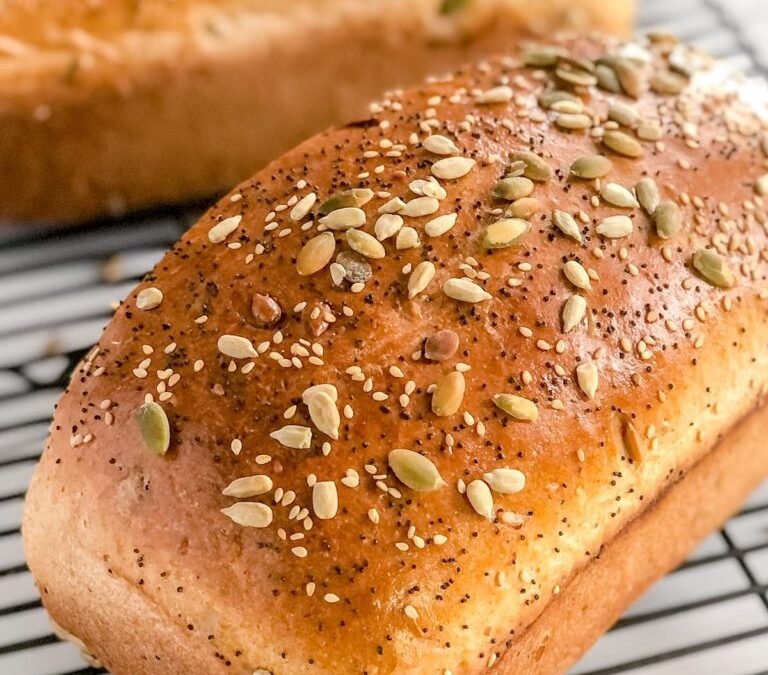 Multi-Seed Honey Wheat Bread