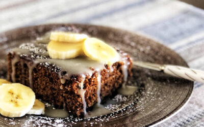 Gingerbread Cake with Sauce