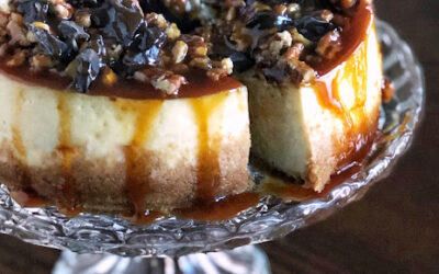 Instant Pot Turtle Cheesecake