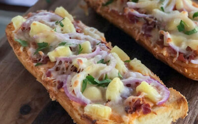Quick French Bread Pizzas