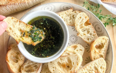 Restaurant Style Herby Bread Dipping Oil