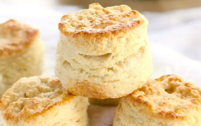 Easy Homemade Flakey Buttermilk Biscuits