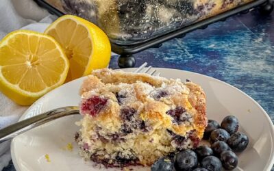 Blueberry Lemon Breakfast Cake