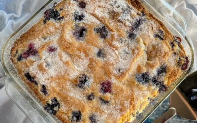 Blueberry Lemon Breakfast Cake (Easy & Moist)