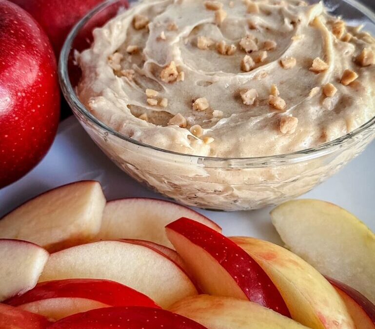 Brown Sugar Toffee Apple Dip