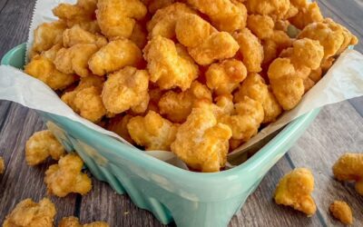 Easy Caramel Puff Corn Snack