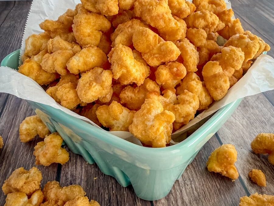 Easy Caramel Puff Corn Snack