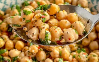 Easy Lemon Herb Chickpea Salad