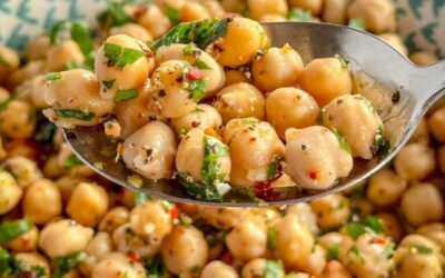 Zesty Lemon Herb Chickpea Salad