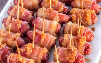 Bacon Wrapped Smokies (Meat Candy)