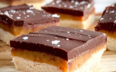 Millionaire Caramel Shortbread Bars