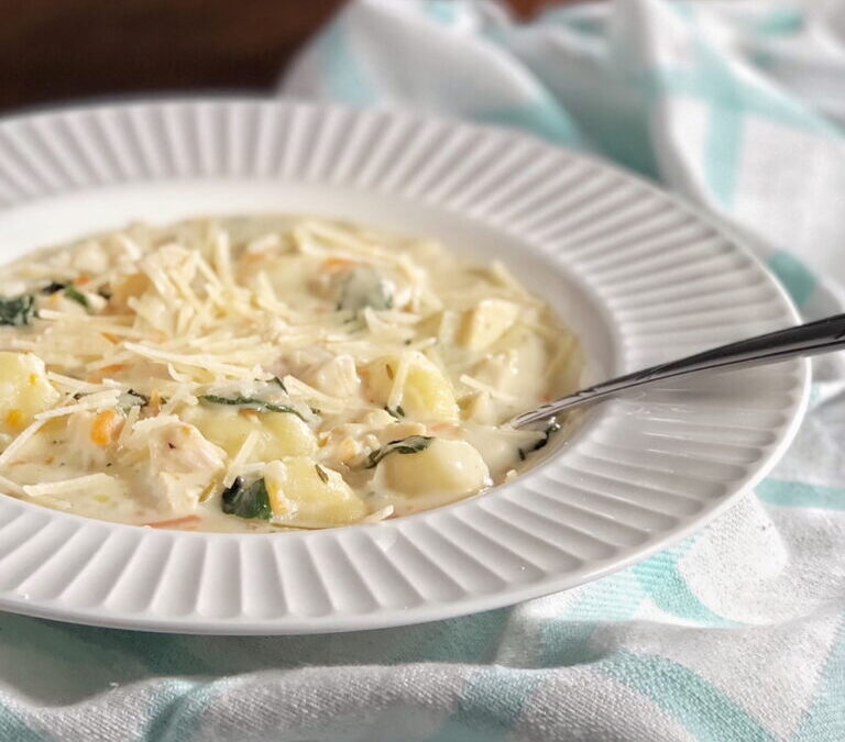 Olive Gardens Chicken Gnocchi Soup