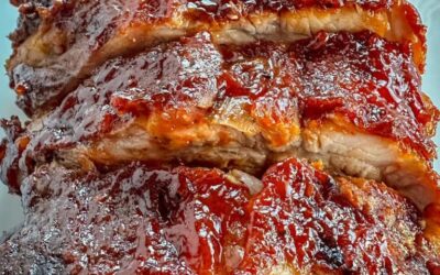 Oven Baked Sticky Baby Back Ribs