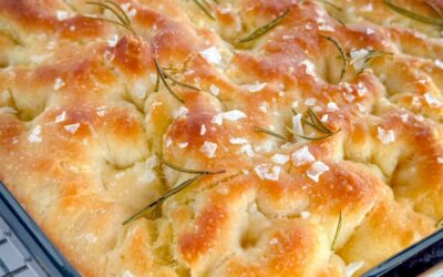 Homemade Basic Rosemary Focaccia Bread