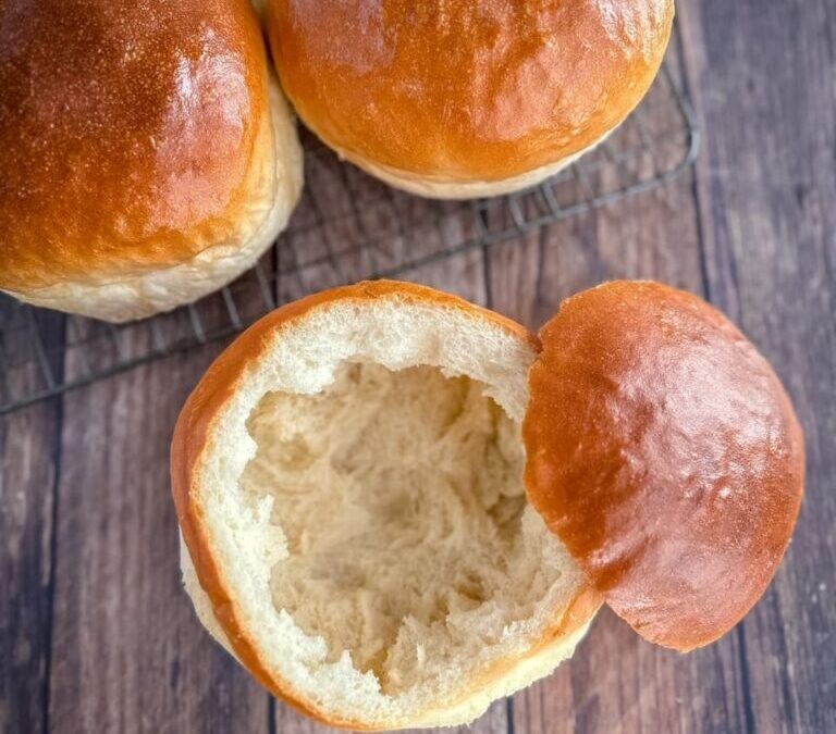 Homemade Soft & Crusty Bread Bowls