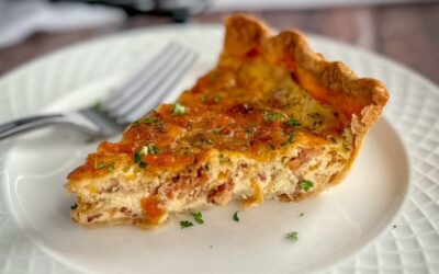 Easy Cheese and Bacon Quiche